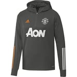 adidas MUFC TK Hood Maillot de survêtement Homme, Gris (tieley), M