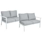 Moduler, Soffa Samvaro, sh. 48 cm, vit