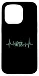 Coque pour iPhone 15 Pro Tracteur du rythme cardiaque