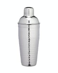 Barcraft Shaker à Cocktail de Luxe en Acier Inoxydable, 700 ml (1,25 Pts) - Finition Métal Martelé