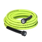 Flexzilla HFZPW3525M-E Tuyau de nettoyeur haute pression 5/16" x 25, ZillaGreen, 5/16" x 7,6 m