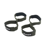 MM Sports Figure 8 Lifting Straps - Dark Green