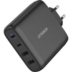 Otterbox OtterBox USB-C 4-Port 100W Wall Charger - Fast Charge Black
