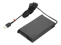 Lenovo Thinkpad 170W Slim Ac Adapter (Slim-Tip) - Strömadapter - Ac 90-265 V - 170 Watt - Svart - För Thinkpad P1 Gen 4  P15v Gen 2  P17 Gen 2  T15g Gen 2  T15p Gen 2  X1 Extreme Gen 4