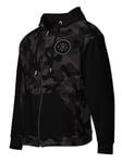 FCK Logo Black Camo Premium Zip Hoodie