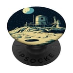 Exploring the Lunar Base Costume for Dreamers PopSockets Adhesive PopGrip