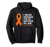 I Wear Orange for My Mother in Law Shirt | CRPS Awareness Pullover Hoodie