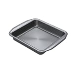 Circulon Momentum BW Cake Tin Grey Steel Non Stick Square Baking Mould - 9"