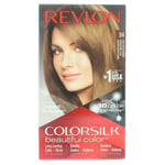 3 x Revlon Colorsilk Permanent Colour 54 Light Golden Brown