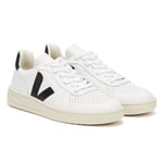 Veja V-10 Womens Extra White / Black Trainers