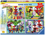 Ravensburger Spidey Amazing Friends 4x42 Piece Puzzle