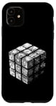 Coque pour iPhone 11 Magic Cube 3D Wireframe – Vintage Magic Cube Lover