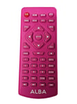 Genuine Alba 7 Inch Portable DVD Player - Pink REMOTE ONLY