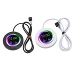 New 2.1in AIO Computer Temp Monitor CPU Cooler LCD Display Upgrade Kit For Water