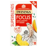 Twinings Superblends Focus Tea Bags (Pack of 80) Pack of 80