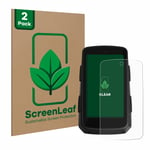 2x ScreenLeaf Film de protection d'écran pour Hammerhead Karoo 3 emballage