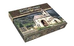 Battle Systems – Modular Fantasy Scenery – Perfect for Roleplaying and Wargames - Multi Level Tabletop Terrain for 28mm Miniatures – Colour Printed Model Diorama – DnD (Chapel)