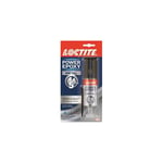 Loctite - Colle Epoxy liquide spéciale Metal, Colle epoxy bi-composante couleur métal, Colle forte et rapide pour métaux et autres matériaux, colle