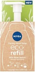 Nivea Caring Hand Soap Wash Eco Starter Kit Bottle + 1 Refill Tab - Lemongrass