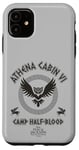 iPhone 11 Disney Percy Jackson and the Olympians Athena Cabin VI Badge Case