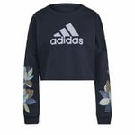 Naisten neule Adidas Farm Rio Print, sininen