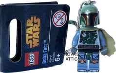 LEGO STAR WARS BOBA FETT KEYRING 850998 RARE RETIRED