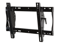 Peerless PARAMOUNT Universal Tilt Wall Mount PT640 - Monteringssats (fästanordningar, lutningsbart väggfäste) - för LCD-display - härdad epoxiplast - blanksvart - skärmstorlek: 32-40