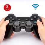 2 PCS Manette jeux ps3 sans fil 2.4G,8m pas de retard,plug and play,pour console de jeu/Android Smart Phone/PC/TV/TV BOX