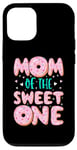 Coque pour iPhone 12/12 Pro Mom of The Sweet One 1st Birthday Family Matching Donut gift