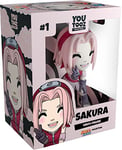 Youtooz Sakura Haruno 3.8" inch Vinyl Figure, Collectible Sakura Haruno from Naruto Anime Figure by Youtooz Naruto Collection