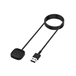 för Sense & Versa 3 Laddare USB Laddningskabel Dockningsställ för Sense 2/Sense/Versa 4/Versa 3 Smartwatch