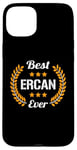 Coque pour iPhone 15 Plus Best Ercan Ever Dicton amusant Prénom Ercan