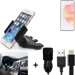 For Samsung Galaxy C55 + CHARGER Mount holder for Car radio cd bracket