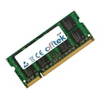 OFFTEK 1Go RAM Memory 200 Pin DDR2 SoDimm - 1.8v - PC2-6400 (800Mhz) - Non-ECC