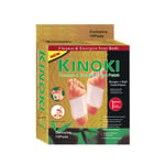 Kinoki Detox Gold Patches Foot Plaster Vital Plaster with Ginger, 10 pcs.