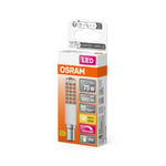 Osram LED T SLIM klar 1055lm 8W/827 (75W) B15d dæmpbar