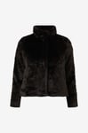 Only Carmakoma - Fuskpälsjacka carNewvida Faux Fur Jacket CC - Svart