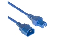 Act Powercord C14 - C15 Blue 0.6 M (Ak5299)