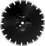 Disque diamant 350 mm x 20 mm Abrasif pour asphalte,chape,béton léger,béton frais,grès et chamotte(Q241)