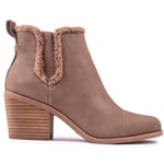 Toms Womens Everly Boots - Brown - Size UK 3