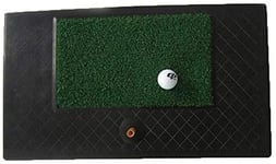 BRFDC Golf Mats Golf Hitting Mat Swing Practice Mat Golf Mat Rubber Mat Indoor Golf Mat (Color : Green)