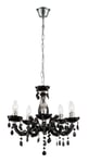 Lampe suspendue led 15 watts lampe suspendue lustre plafonnier lampe lustre noir