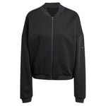 adidas Femme Essentials Contemporary Logo Bomber Jacket, Black, S