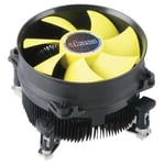 AKASA – CPU cooler, For Intels Socket LGA775/1150/1155/1156-processors up to 95W, 92mm fan (AK-CC7