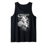 Ronnie Barker Open All Hours Black & White By Allan Ballard Tank Top