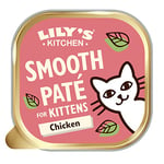 Lily’s Kitchen Smooth Chicken Paté Complete Nutrition Kitten Food 19 x 85g