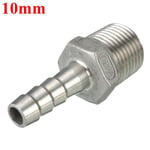 Adaptateur Raccord Tuyau Barbé 1/2 Pouce Fileté Mâle 68mm à 19mm, 10mm