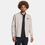 Veste entièrement zippée Under Armour Drive Pro Storm Hybrid pour homme Gris Matter / Metallique Argent XL