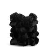 Kitsch Satin Sleep Scrunchies (Various Colours) - Black