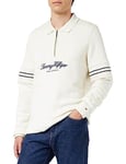 Tommy Hilfiger MIXED TYPE POPOVER SWEATSHIRT White (Ivory)